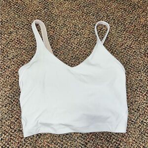 Lululemon Size 4 White Align Tank